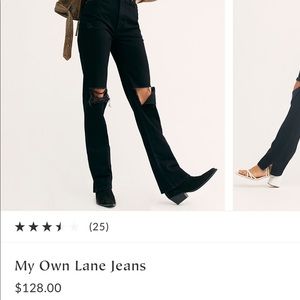 my own lane free people jeans